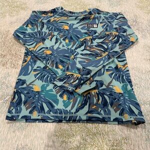 Salt Life Tropical Print Rash Guard